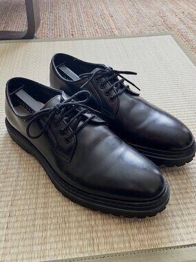 Moral Code N7452* Mens Black Chase Casual Blucher Shoe Size 10.5
